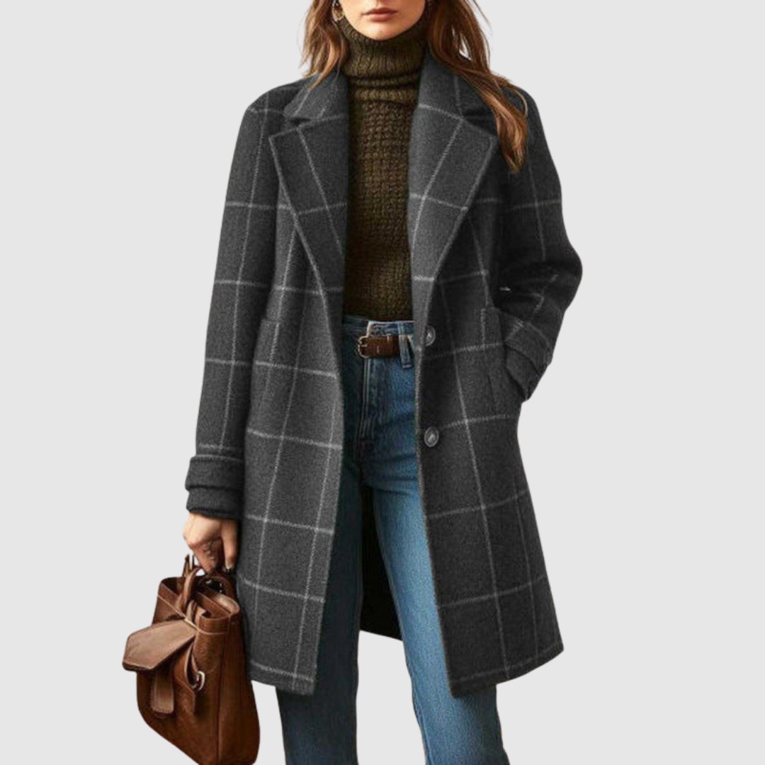 Sally | Classic Check Coat