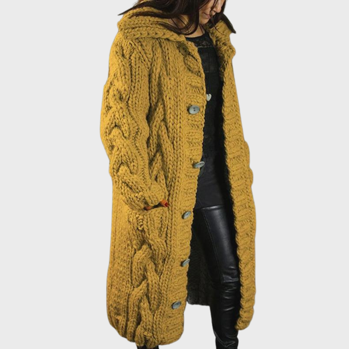 Karina | Elegant Cozy Tummy-Covering Coat