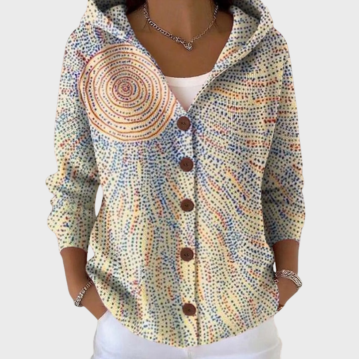 Cassidy | Artistic Warm Long Cardigan