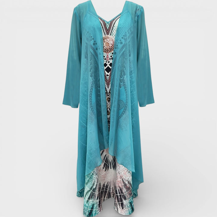 Millie | Boho Maxi Dress Set