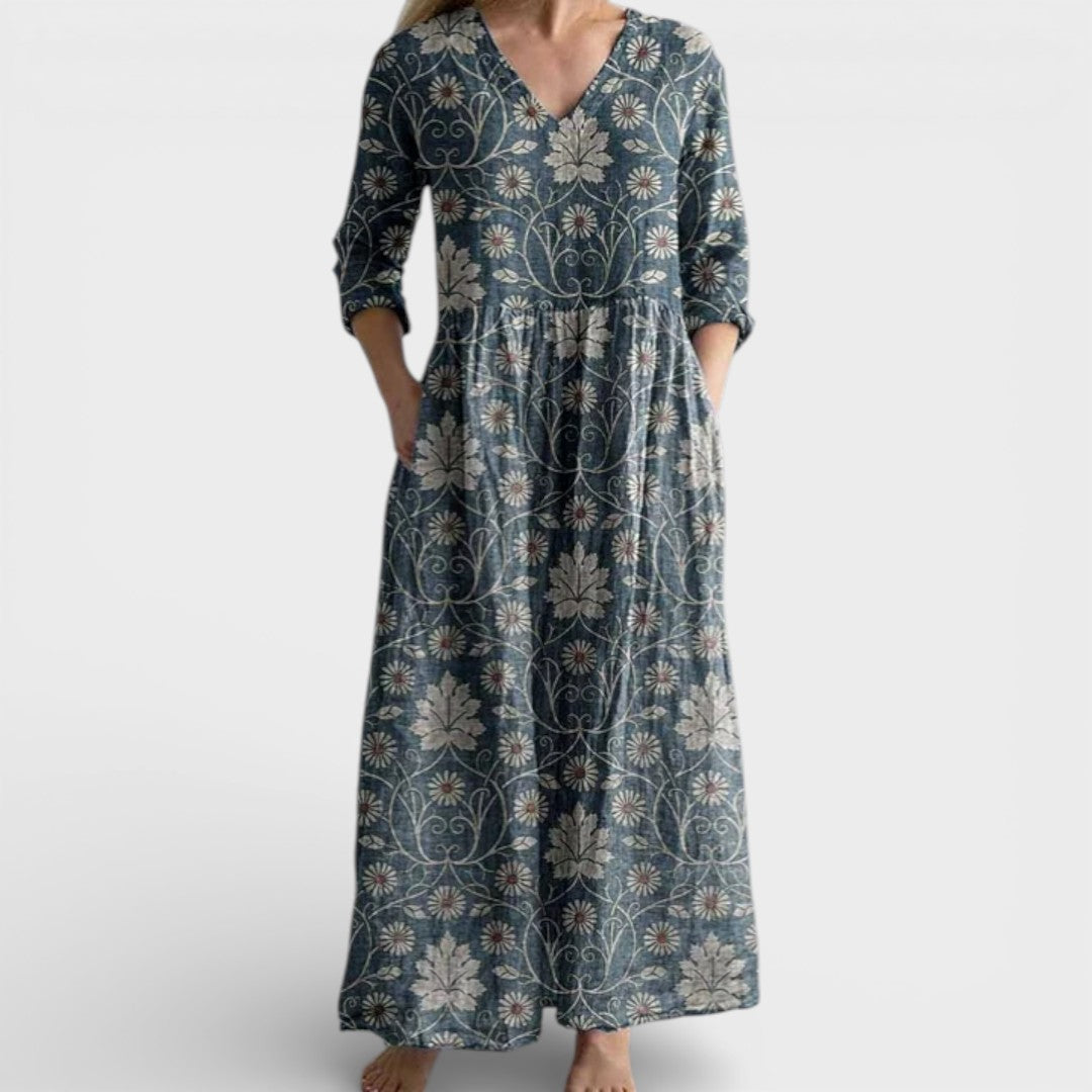 Lianne | V-neck Maxi Dress