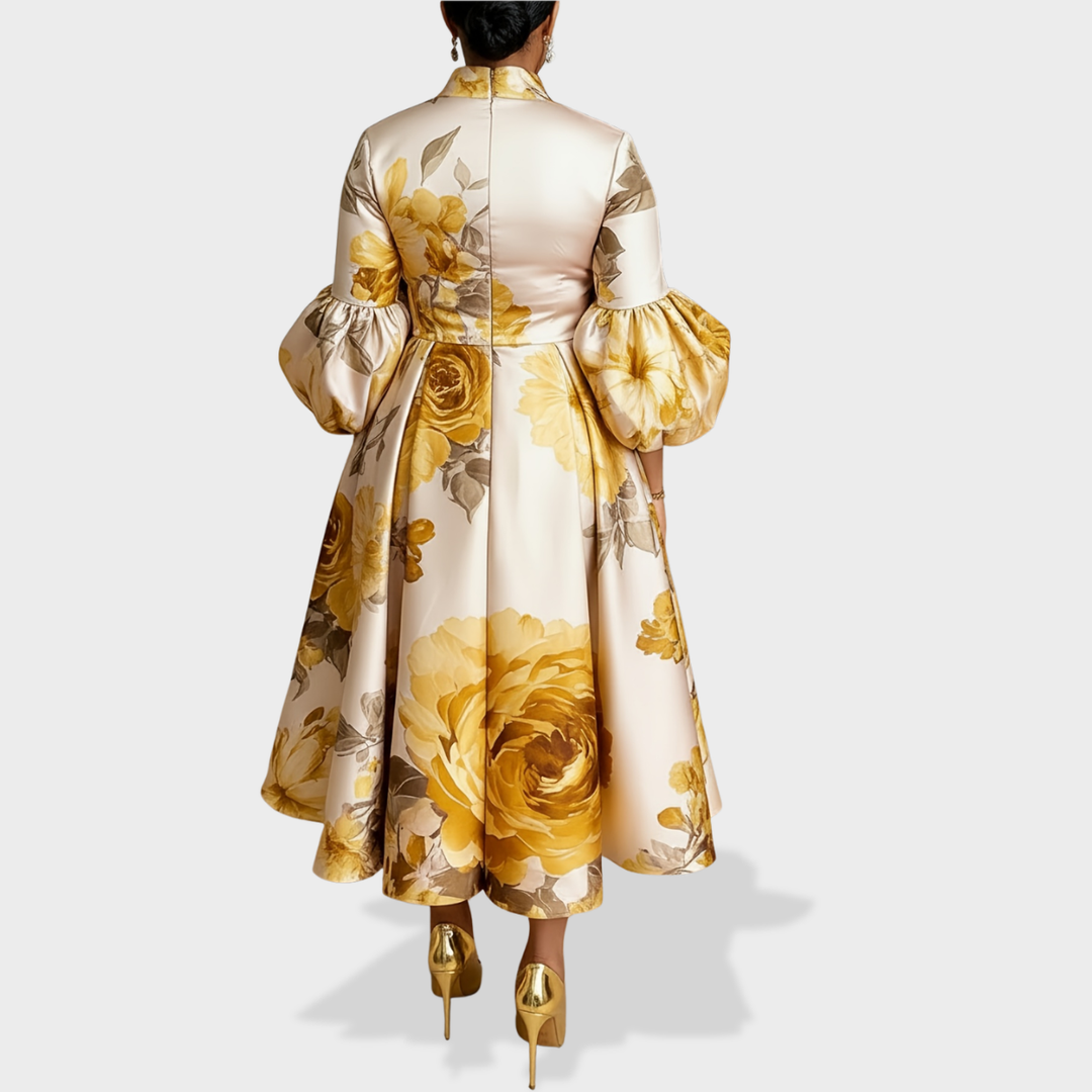 Brooklyn | Floral Puff Sleeve Dress