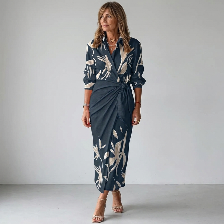 Danielle | Elegant Figure-Flattering Wrap Dress