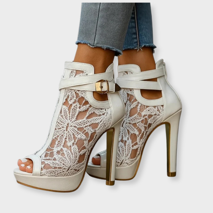 Juliana | Stylish Lace Heels