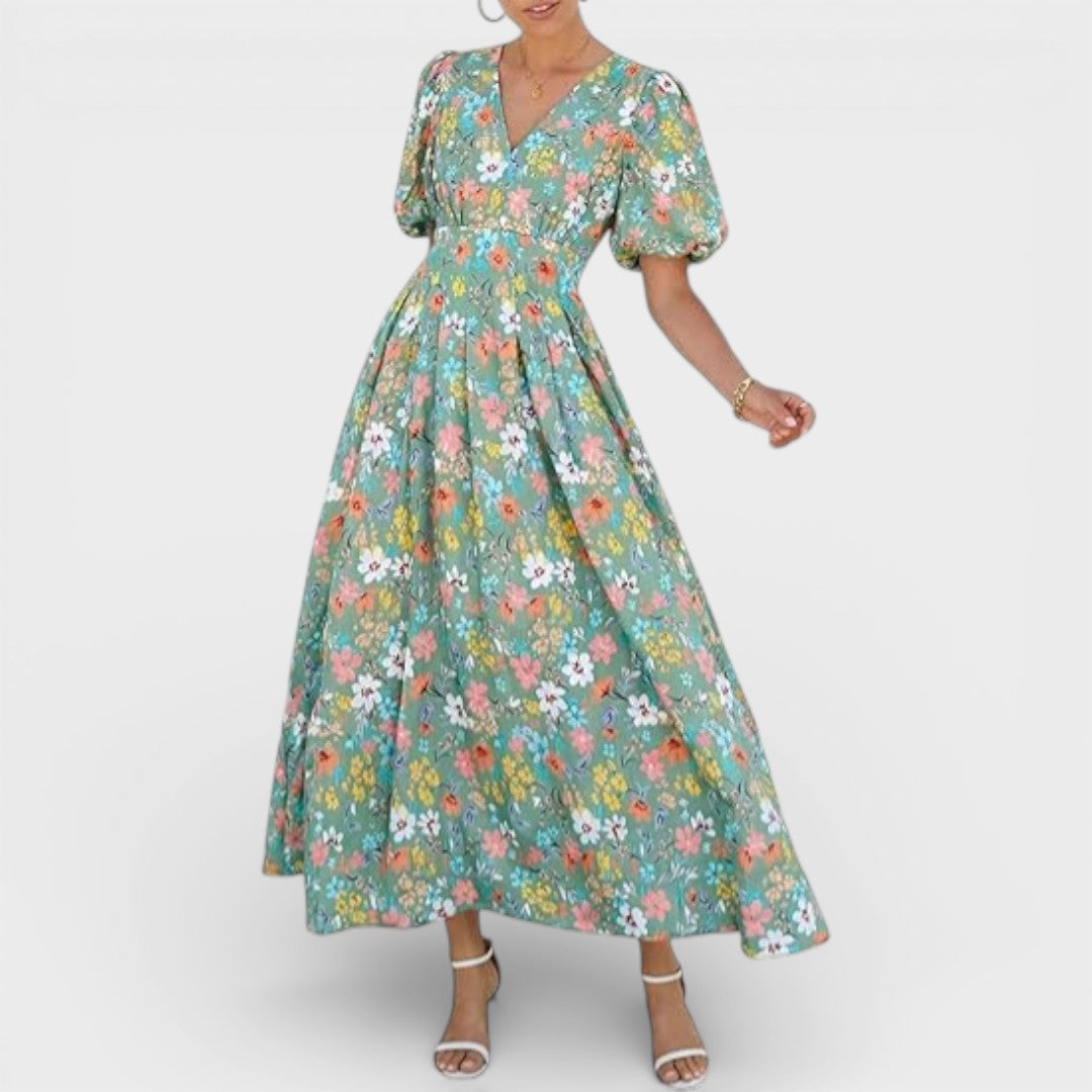 Chloe | Casual Floral Maxi Dress