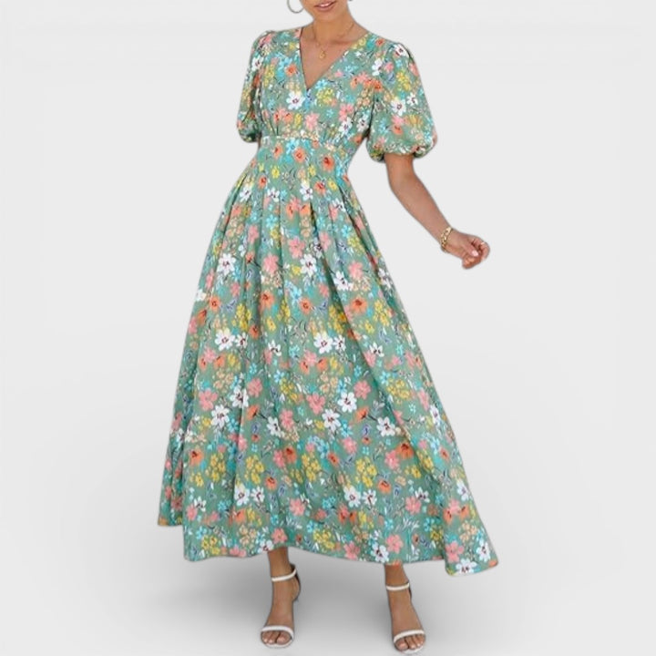 Chloe | Casual Floral Maxi Dress