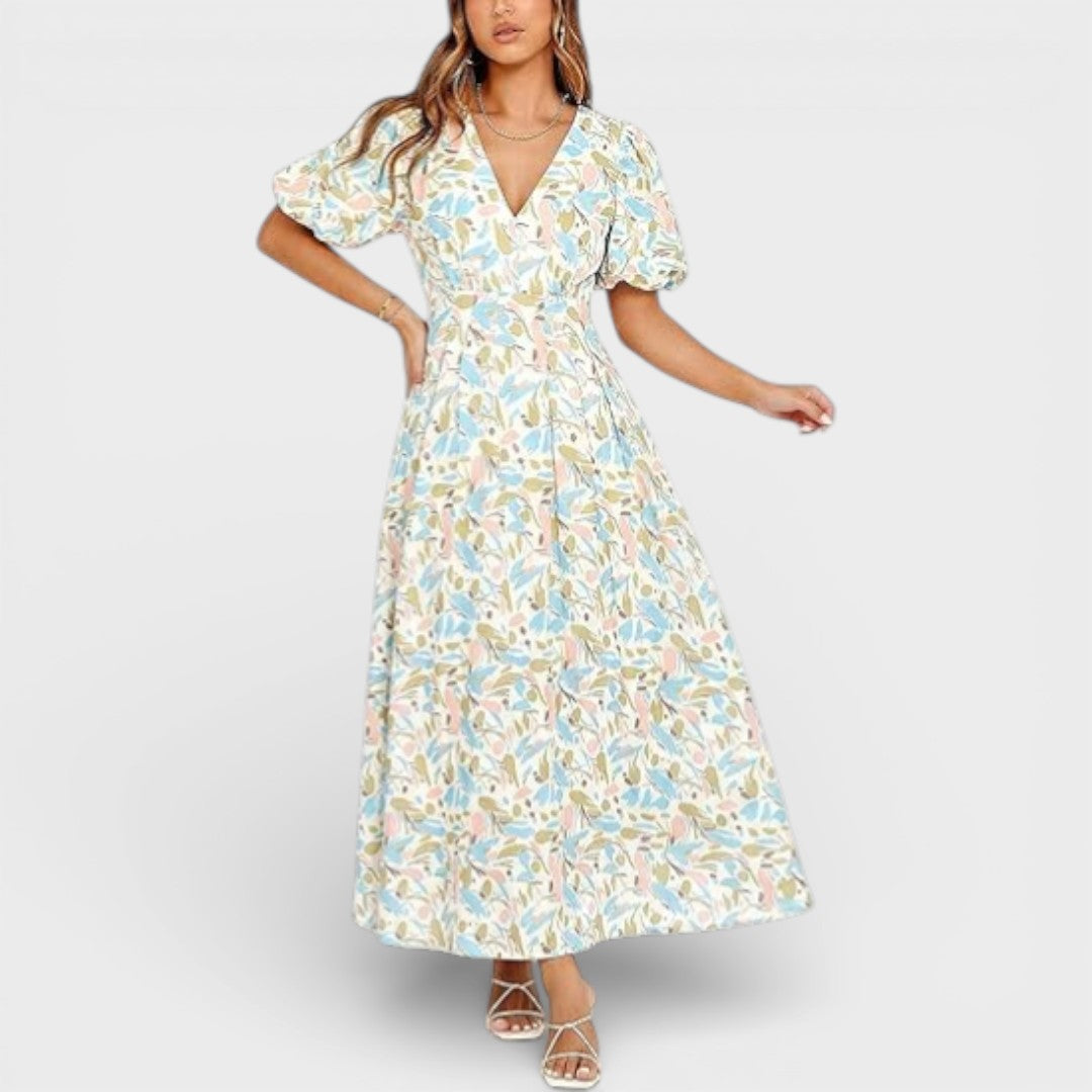 Chloe | Casual Floral Maxi Dress