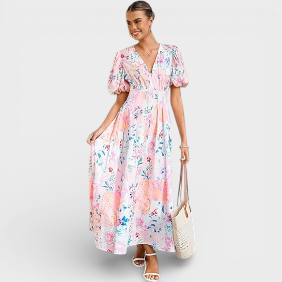 Chloe | Casual Floral Maxi Dress