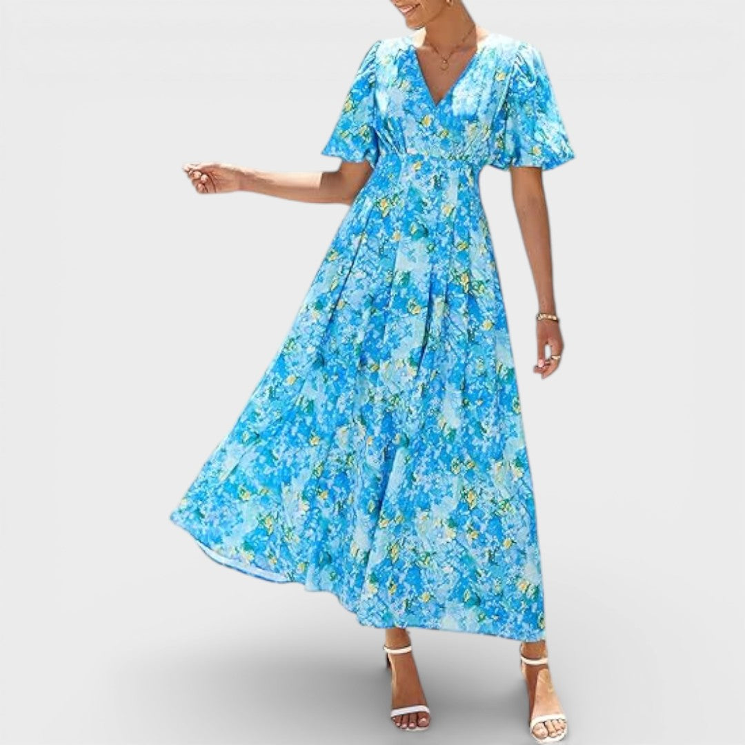Chloe | Casual Floral Maxi Dress