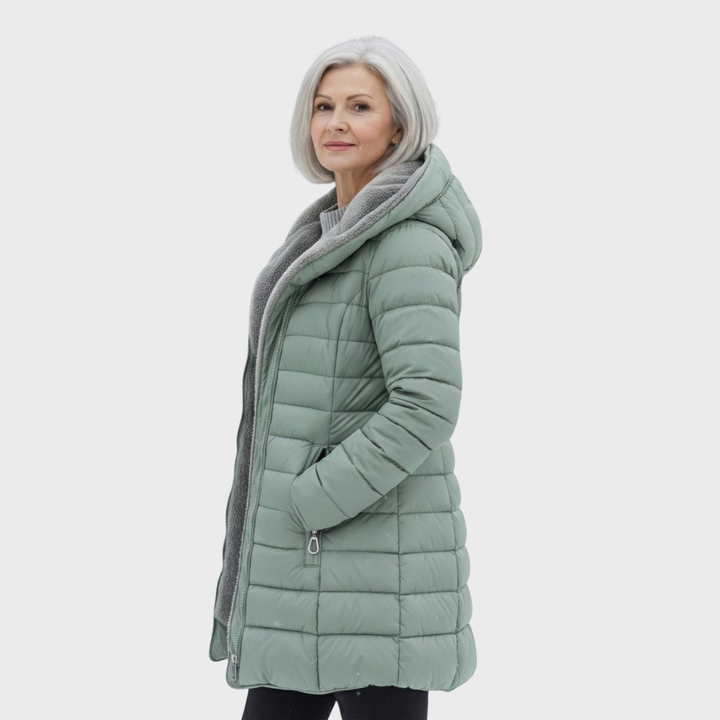 Donna | Fleece Lined Puffer Coat