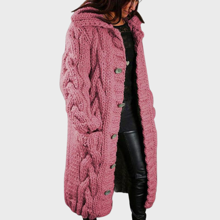 Karina | Elegant Cozy Tummy-Covering Coat