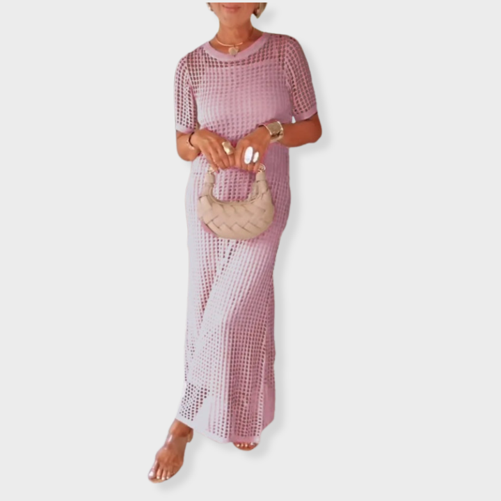 Bethany | Cut-Out Long Maxi Dress and Free Inner Dress