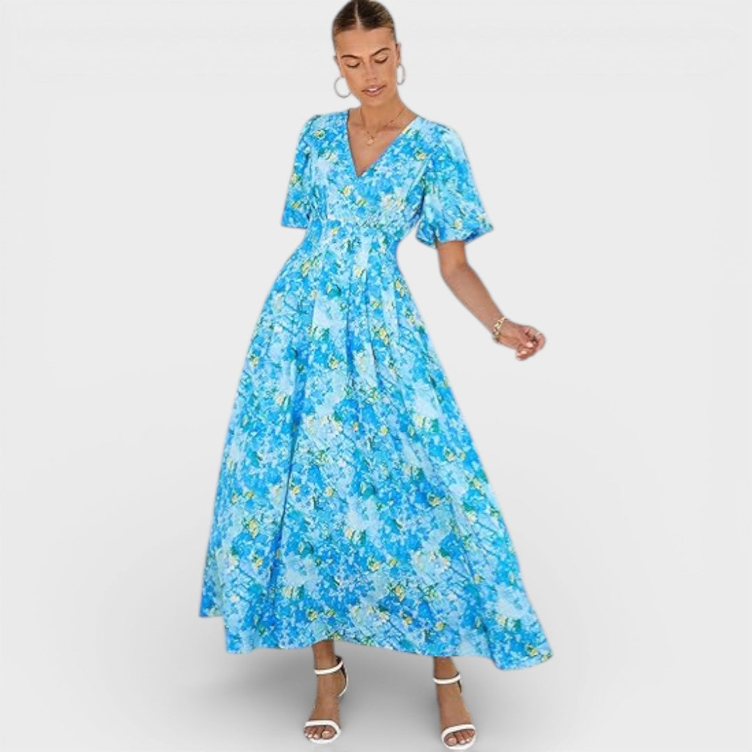 Chloe | Casual Floral Maxi Dress