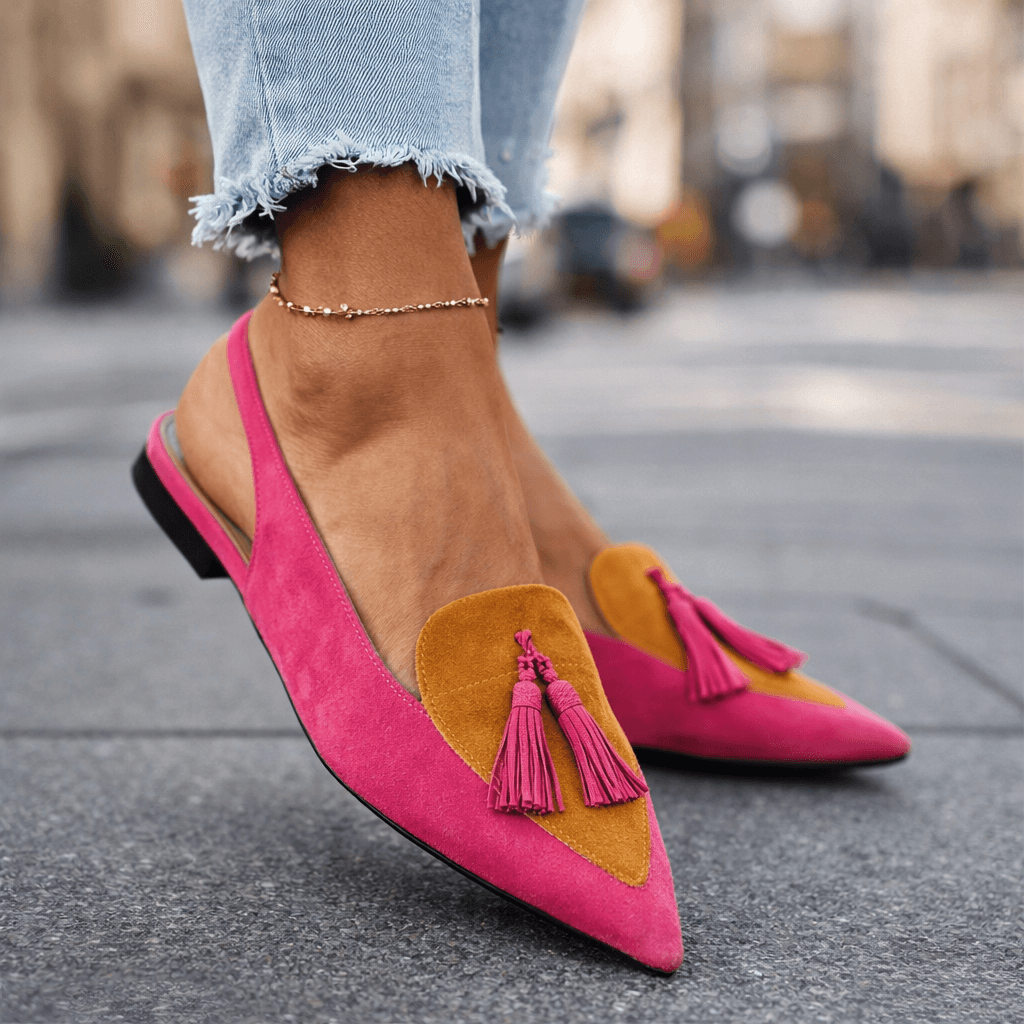 Cynthia | Tasseled Strappy Sandals