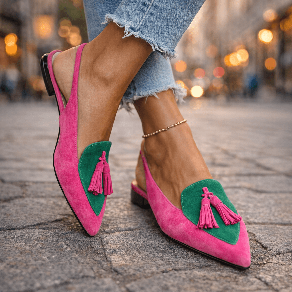 Cynthia | Tasseled Strappy Sandals