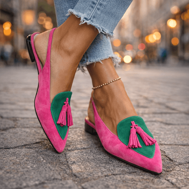 Cynthia | Tasseled Strappy Sandals