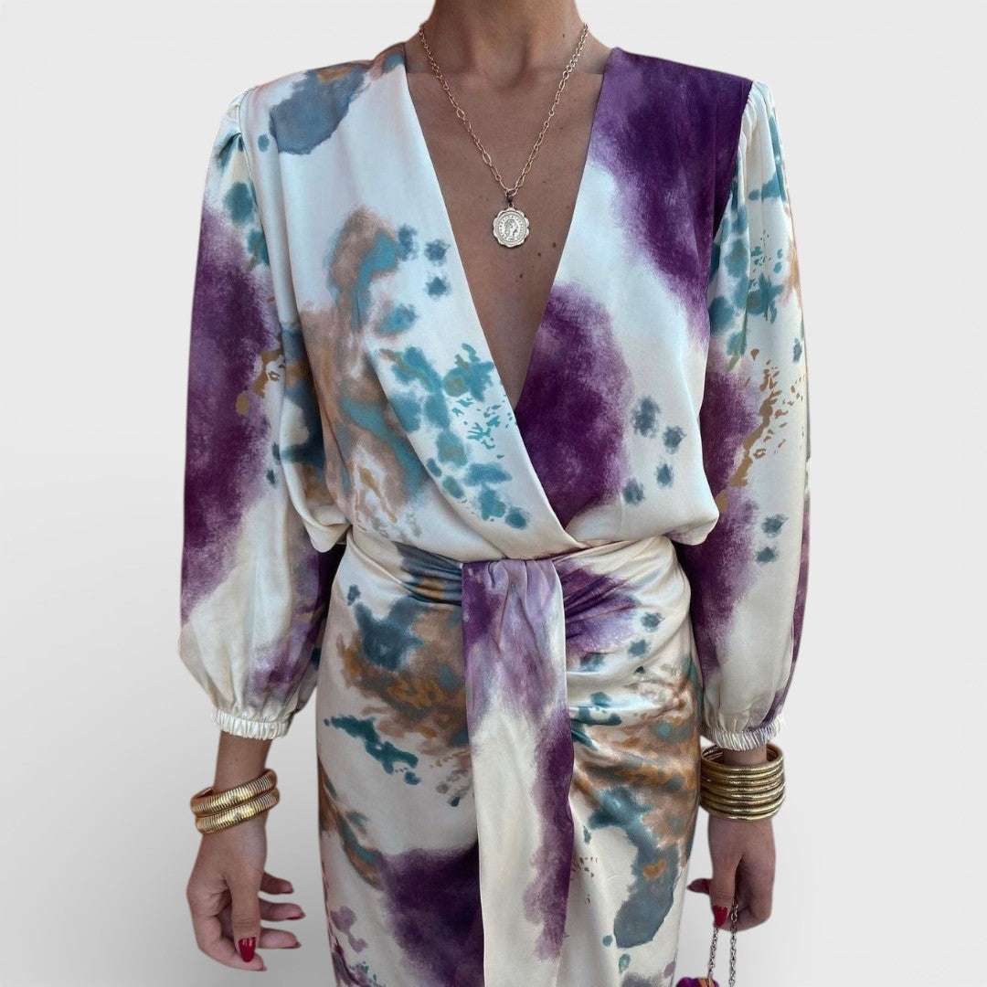 Dorothy | Draped Midi Dress