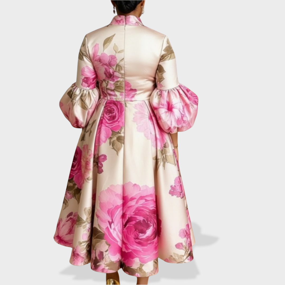 Brooklyn | Floral Puff Sleeve Dress