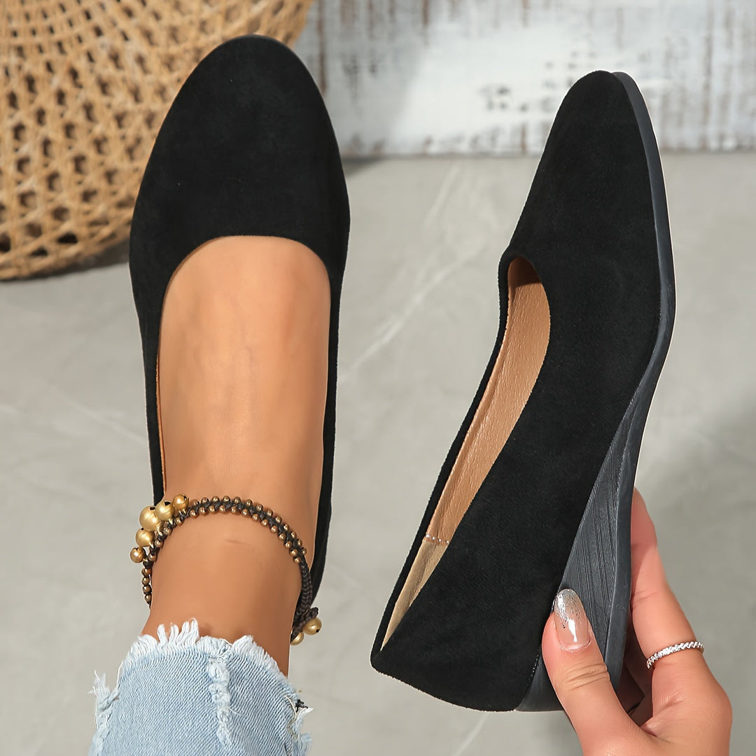 Éliane™ – Comfortable Ballerinas with Wedge Heel