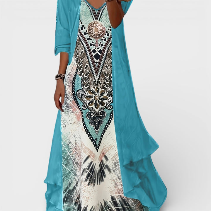 Millie | Boho Maxi Dress Set