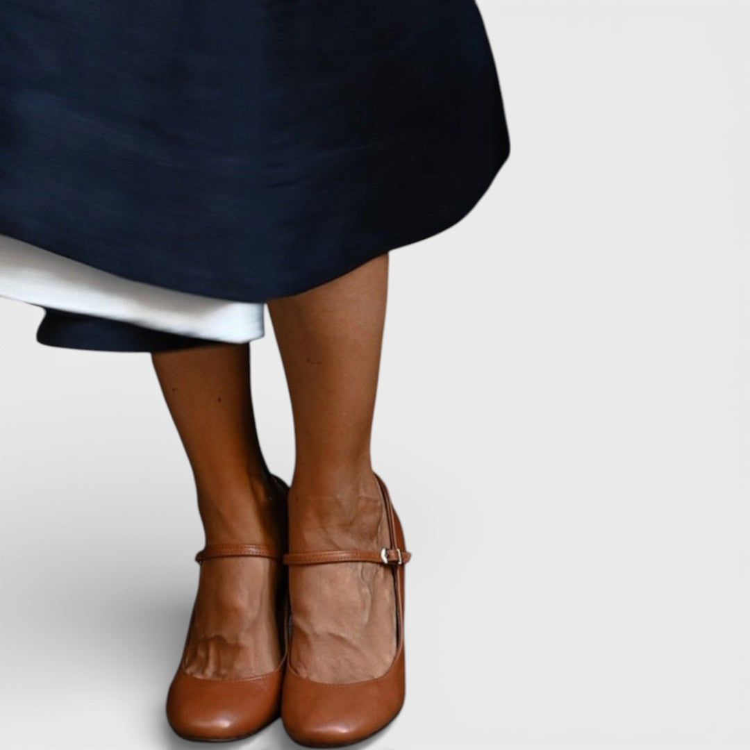 Caella | Elegant sandals with straps and block heels, perfect for any occasion
