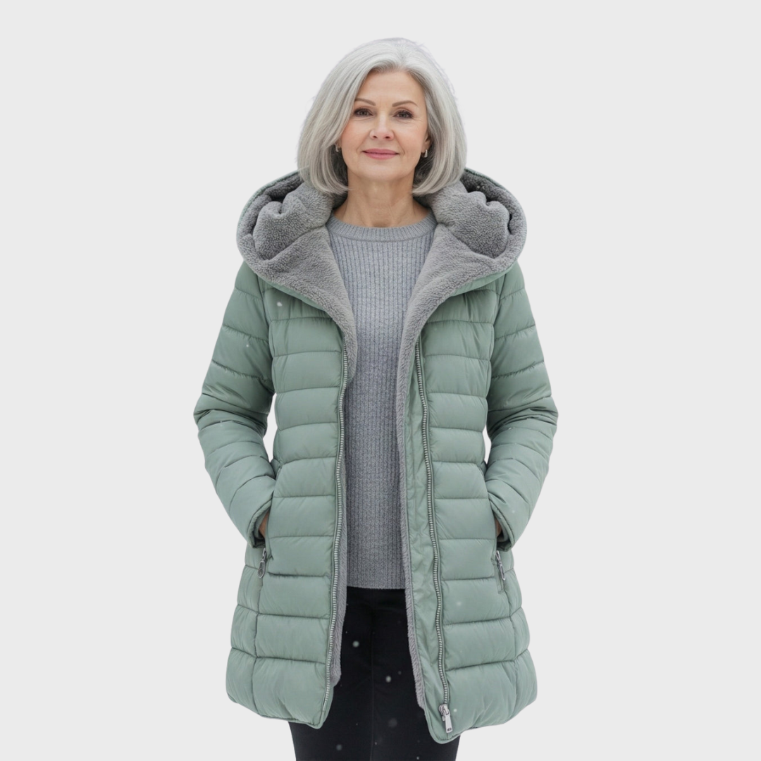 Donna | Fleece Lined Puffer Coat