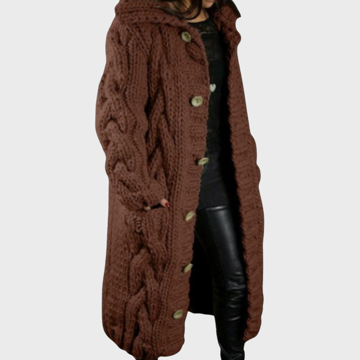 Karina | Elegant Cozy Tummy-Covering Coat