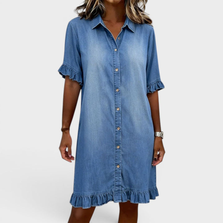 Adeline | Comfortable Denim Dress