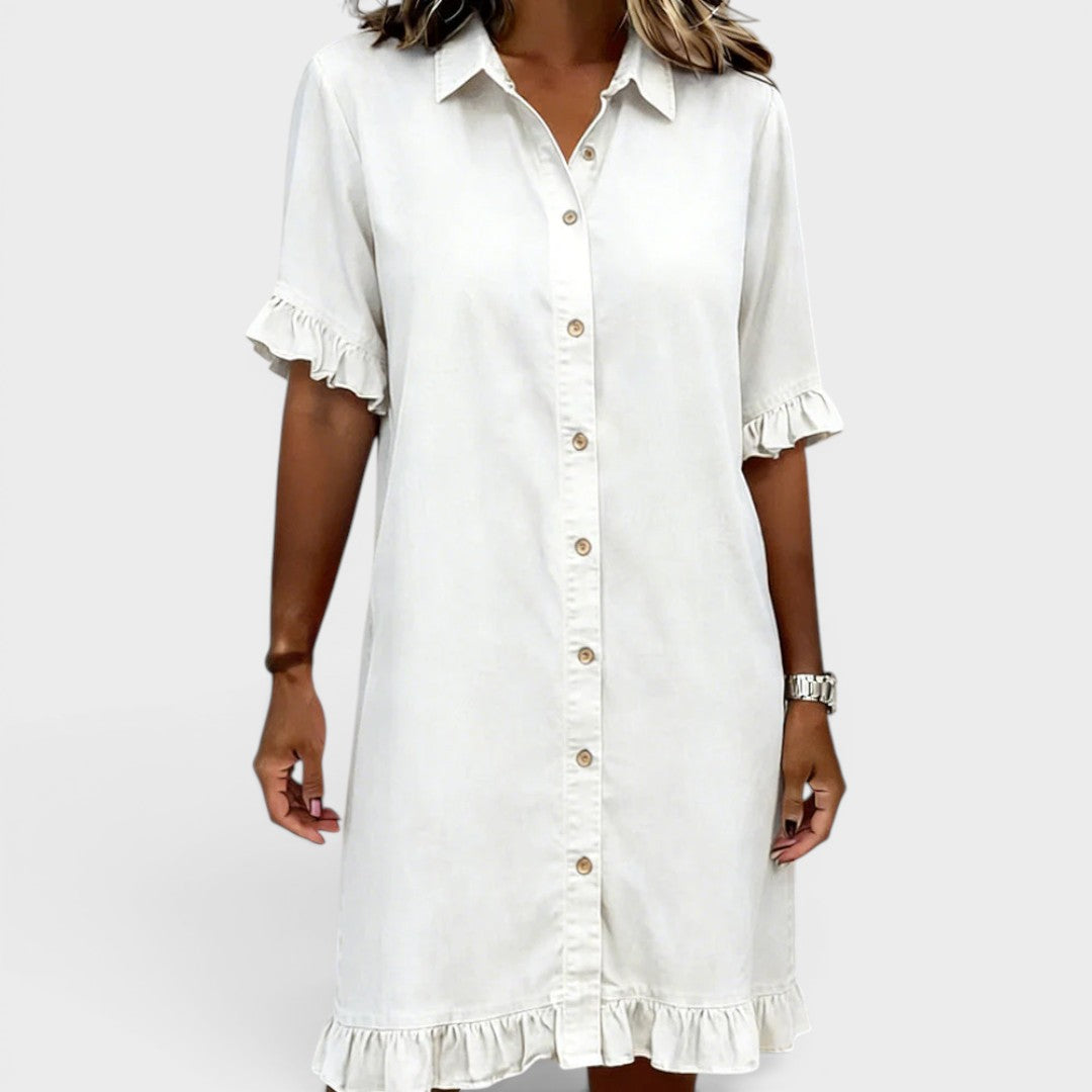 Adeline | Comfortable Denim Dress