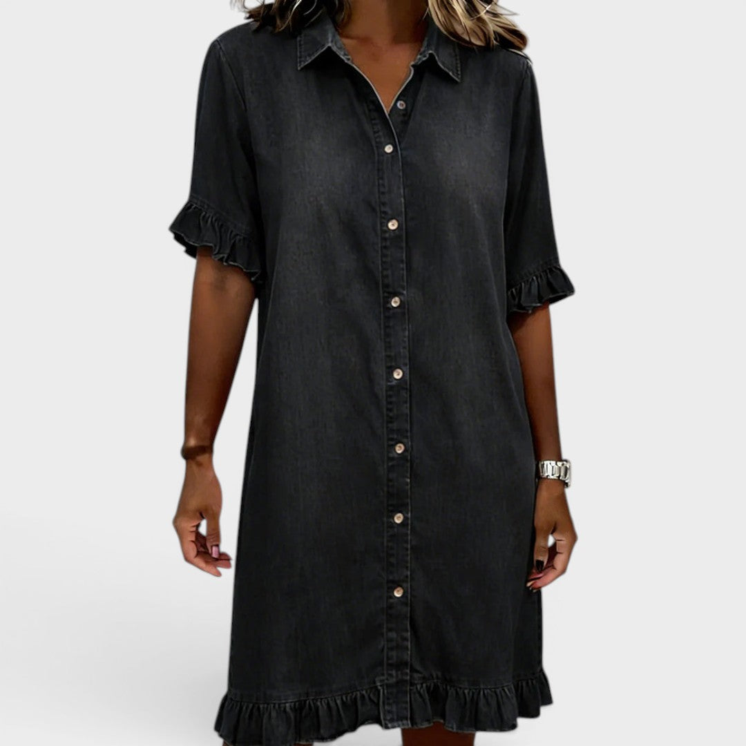 Adeline | Comfortable Denim Dress