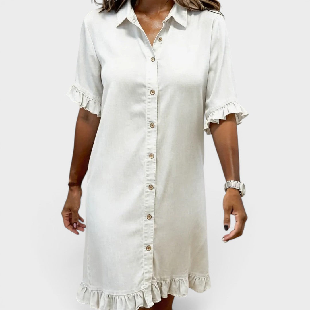 Adeline | Comfortable Denim Dress