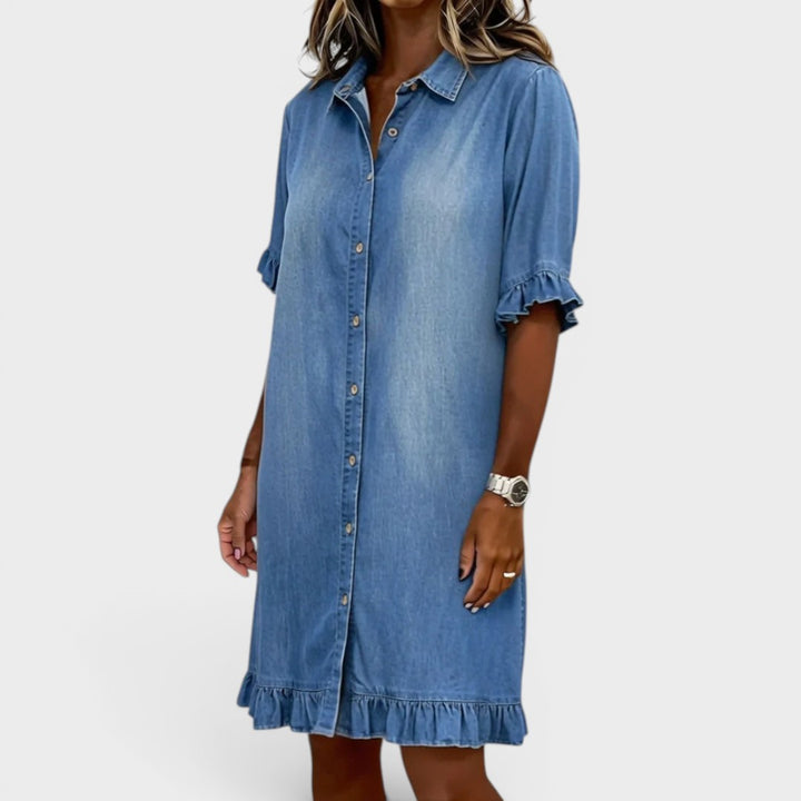 Adeline | Comfortable Denim Dress