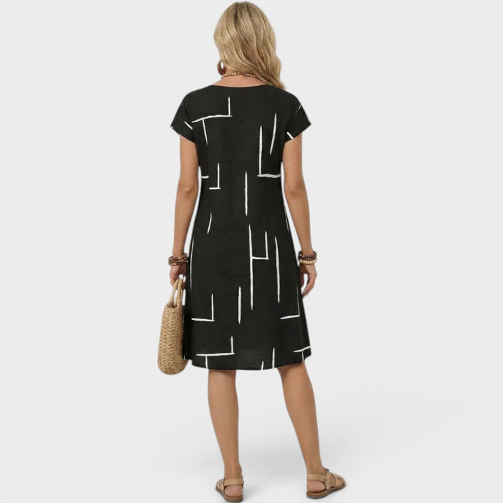 Adriana | Short Sleeve Mini Dress