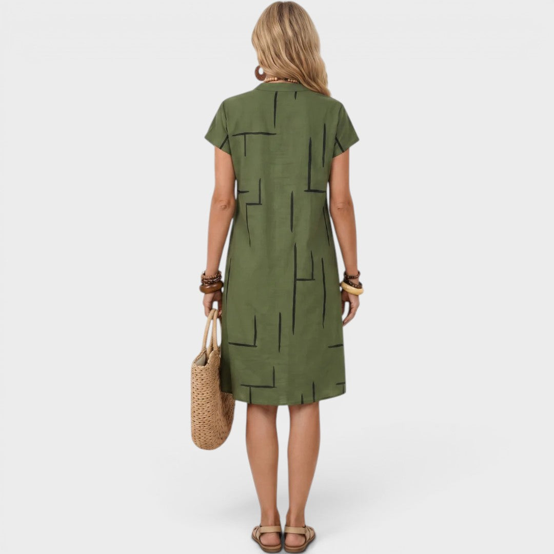 Adriana | Short Sleeve Mini Dress