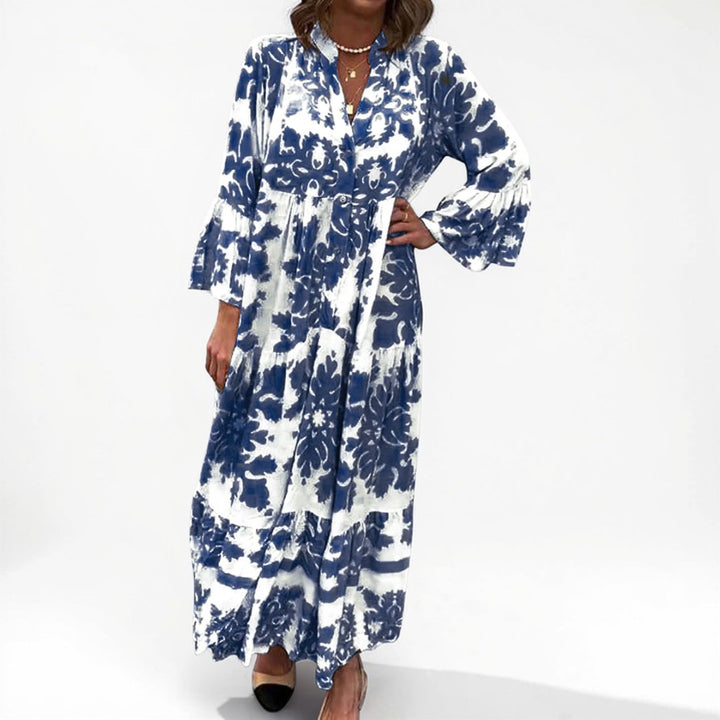 Adriana | V-Neck Maxi Dress