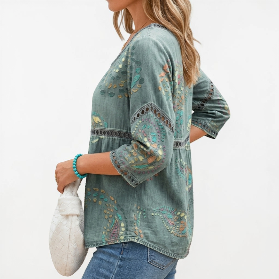 Adrianna | Vintage Casual Blouse