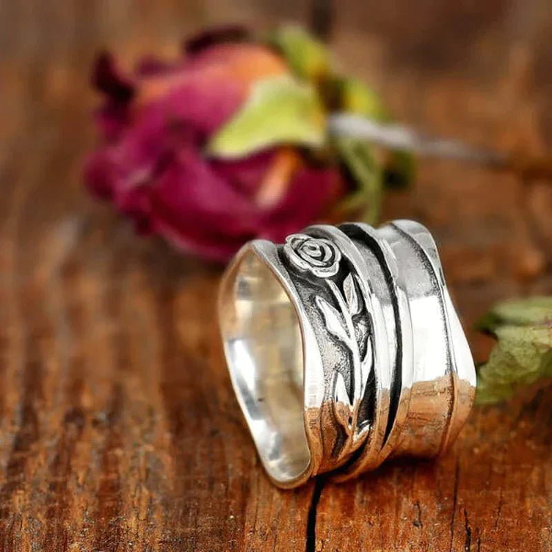 SILVER FLOWER | WHISPERS OF NATURE RING