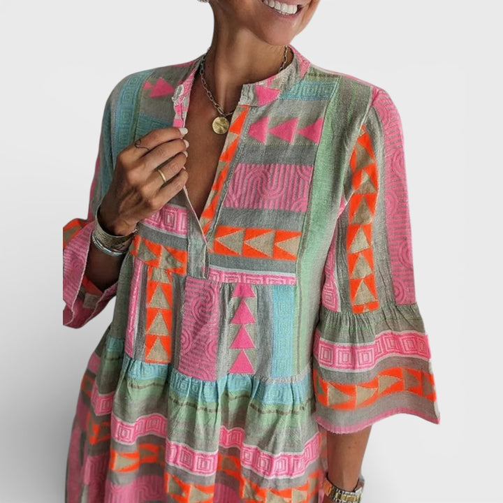 Eliza | Boho Mini Dress