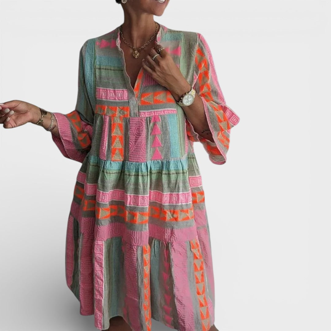 Eliza | Boho Mini Dress
