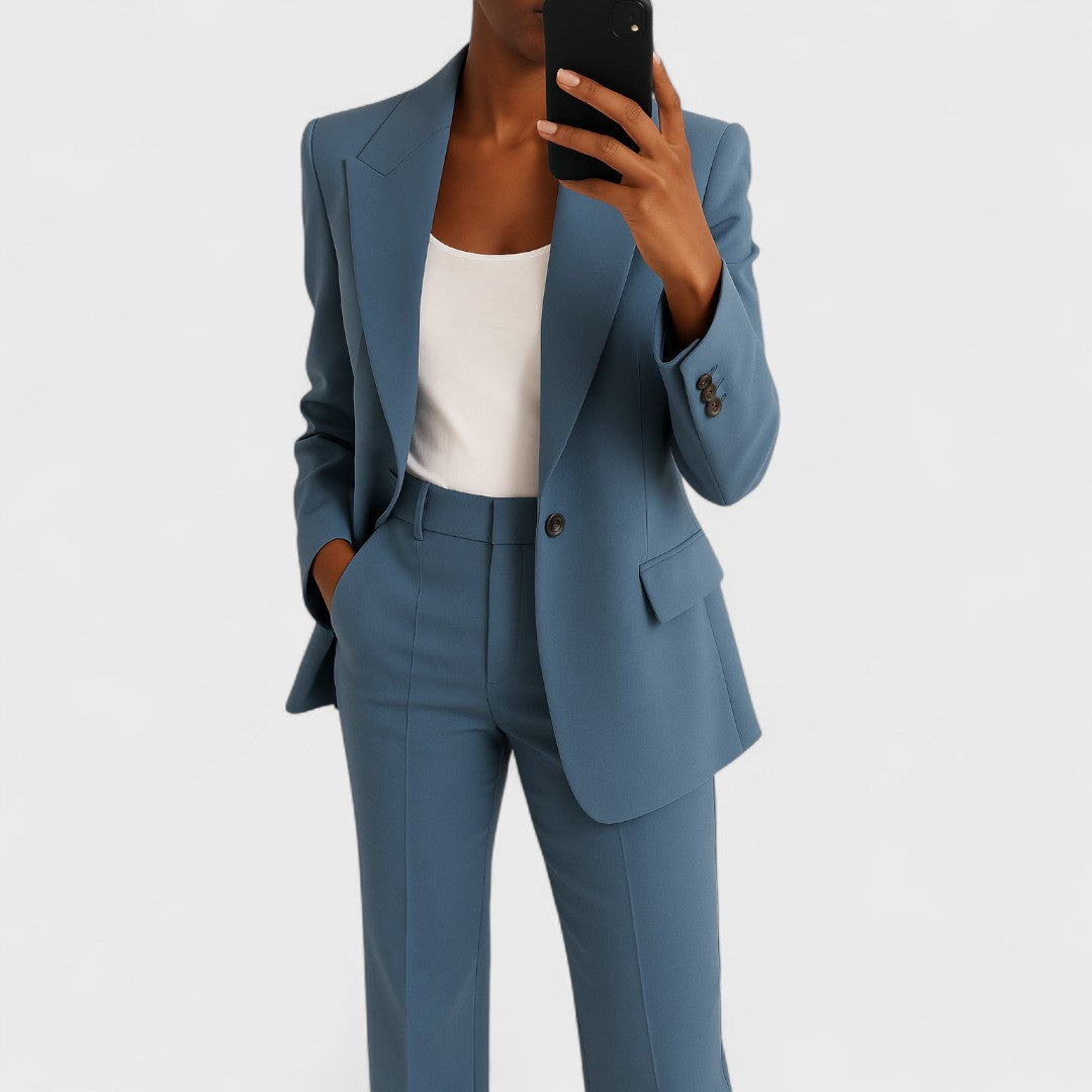 Courtney | Ribbed Knit Two-Piece Set
