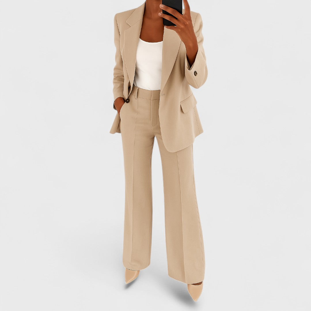 Courtney | Ribbed Knit Two-Piece Set
