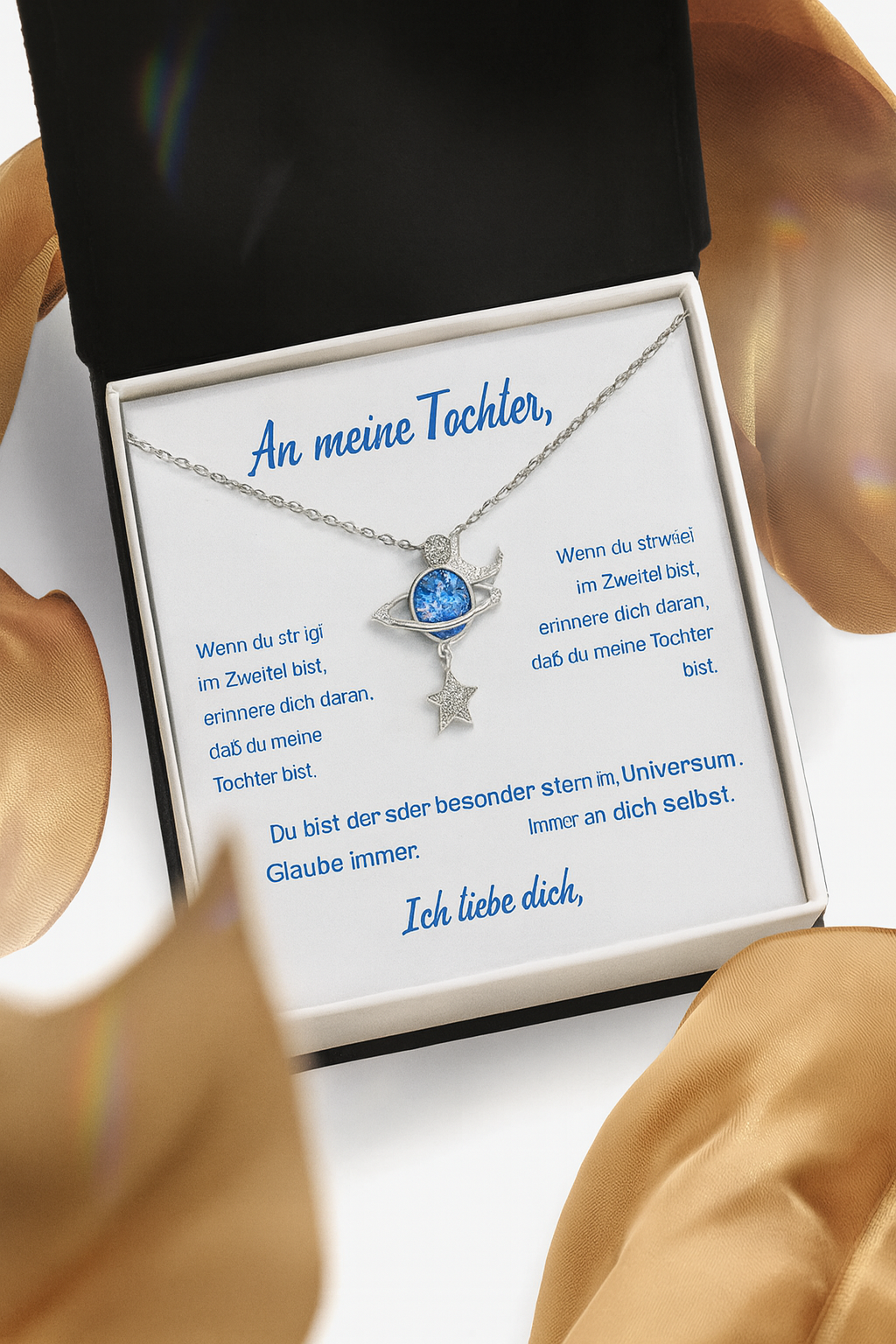 My Star - Necklace for My Daughter Made of 925 Silver