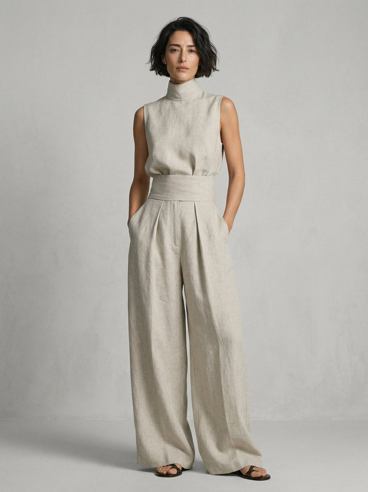 Nuria | Effortless Sleeveless Co-ord Set