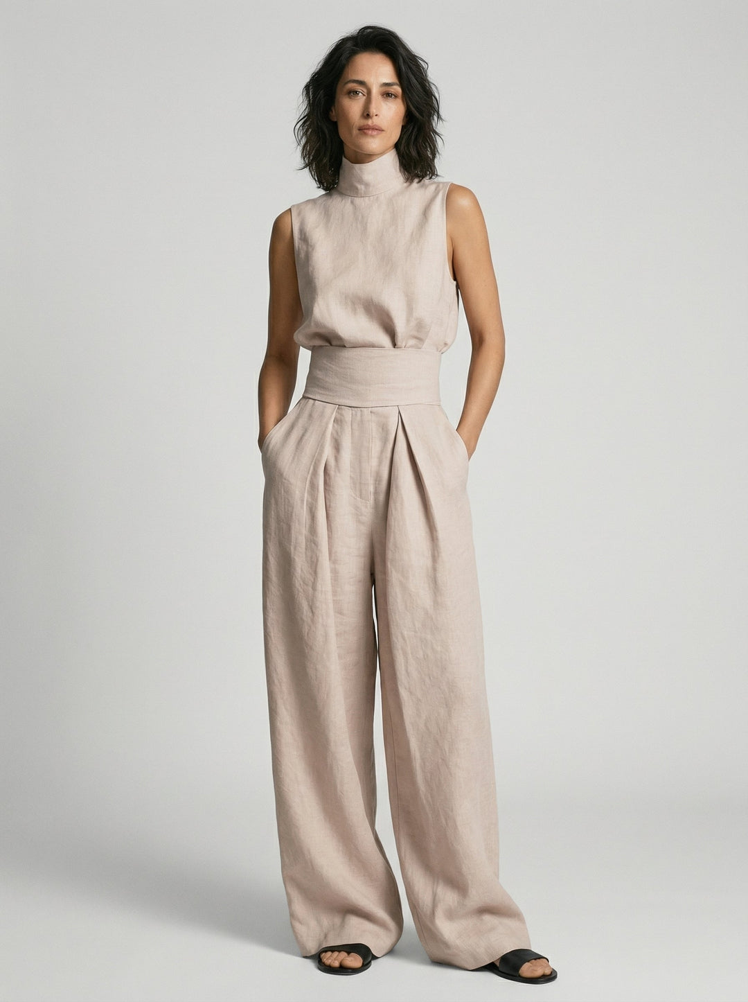 Nuria | Effortless Sleeveless Co-ord Set
