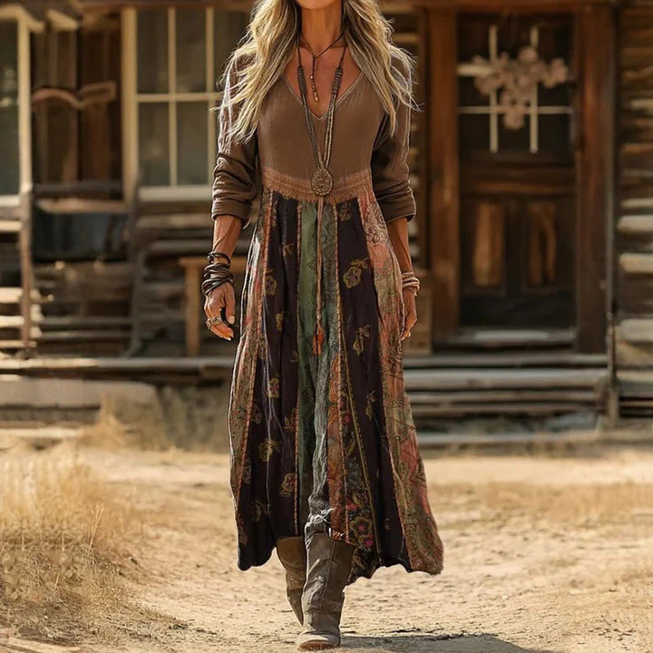 Bea | Long Sleeve Vintage Casual Dress