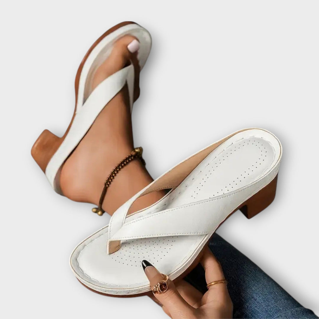 Emily - Stylish Heeled Slippers