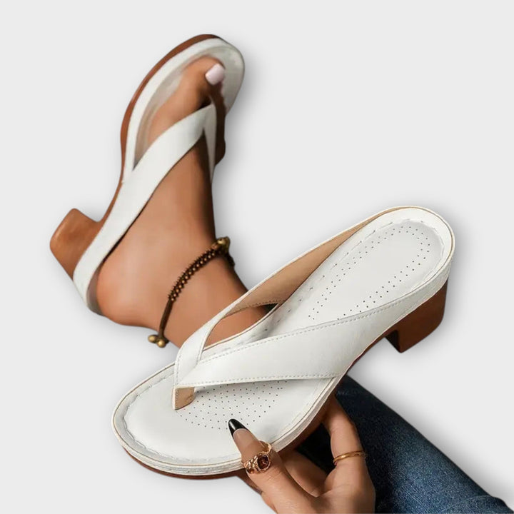 Emily - Stylish Heeled Slippers