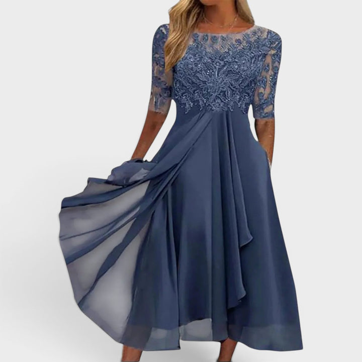 Deborah | Wedding Guest Formal Midi Dress