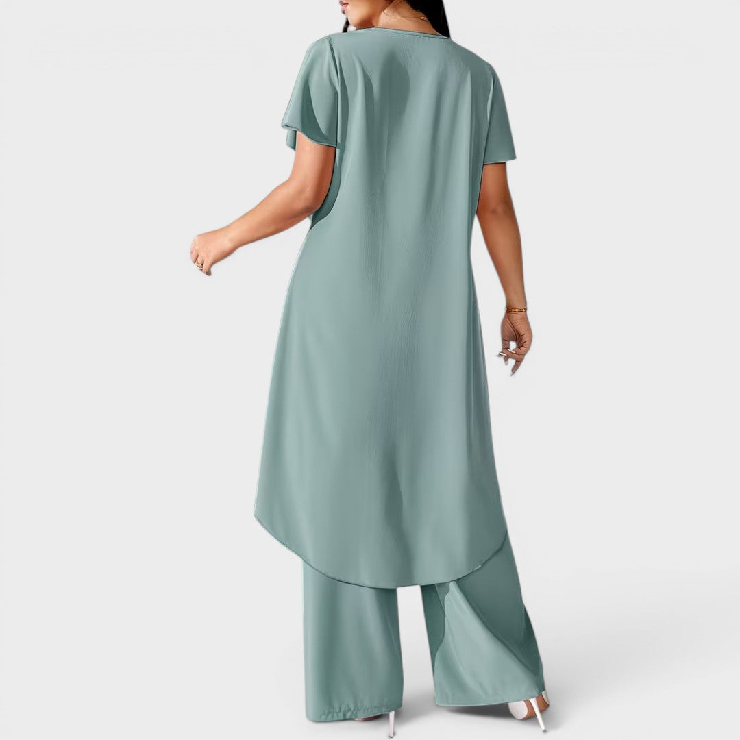 Debra | Elegant Pant Set
