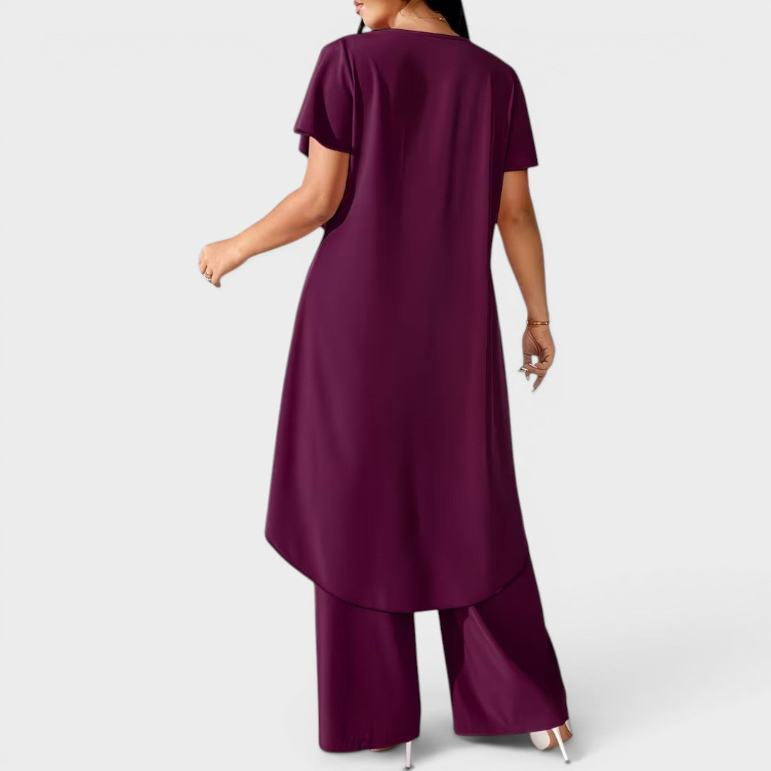 Debra | Elegant Pant Set